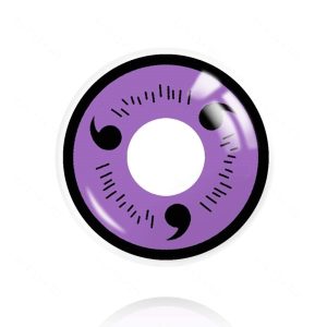 Purple 3 Tomoe Sharingan