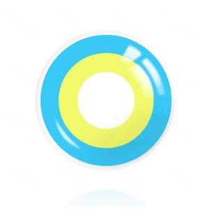 Blue And Yellow Circle