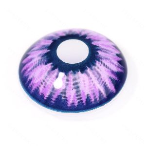 Purple Flash Sclera Contacts