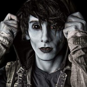 Full Black Sclera Contacts