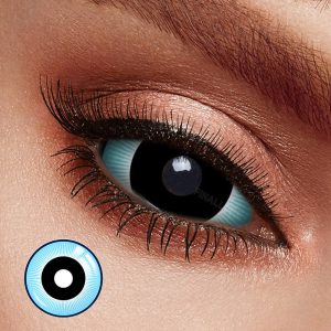 Black & Blue Sclera Contacts