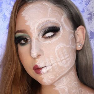 Blind White Mini Sclera Lenses