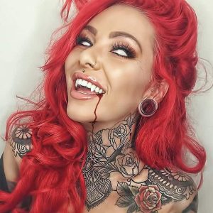 Blind White Sclera Contacts