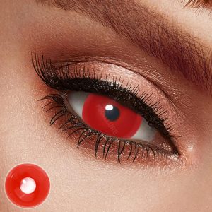 Blood Red Mini Sclera Lenses