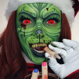 Blood Red Mini Sclera Lenses