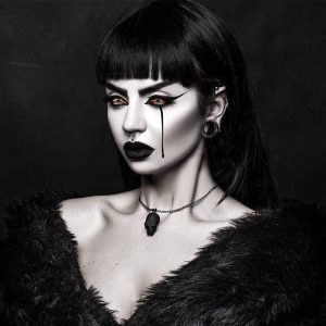 Bloodstained Sclera Contacts