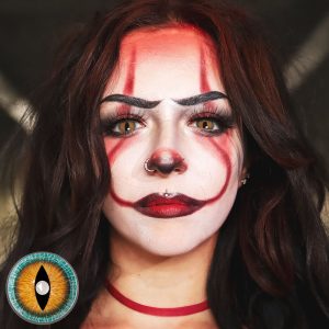 Brown Lizard Mini Sclera Lenses