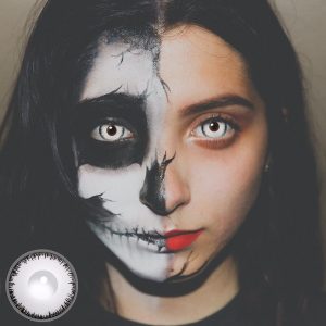 Werewolf White Mini Sclera Lenses