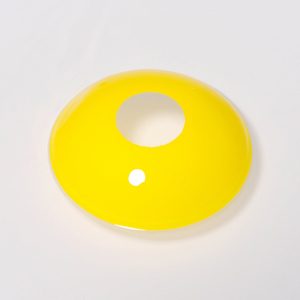UV Glow Yellow Mini Sclera Contacts