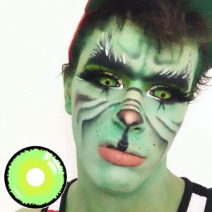 Green Demon Sclera Contacts