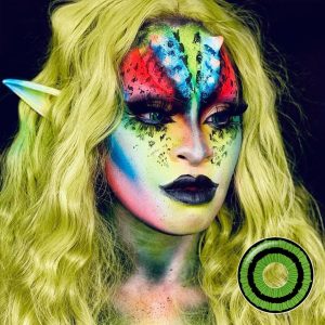 Green Goblin Mini Sclera Lenses