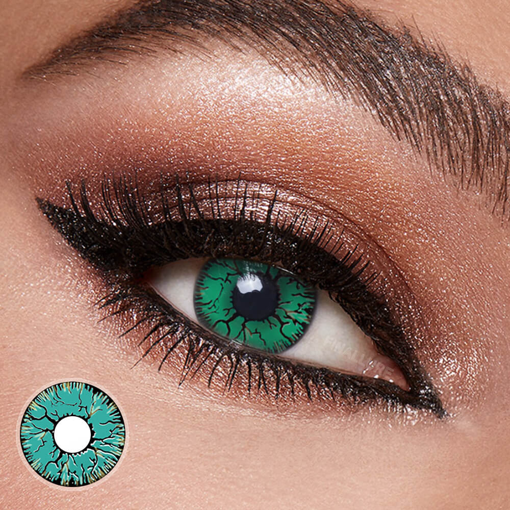 Halloween_Green_Crack_Eye_Contact_Lenses-4