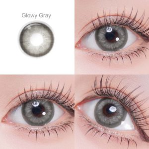 Spanish Circle Glowy Gray Contacts