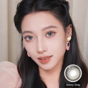 Spanish Circle Glowy Gray Contacts