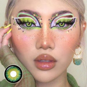Maleficent Emerald Green Theatrical Contacts