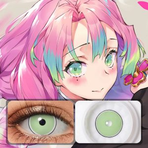 Mitsuri Kanroji Green Anime Eye Contacts