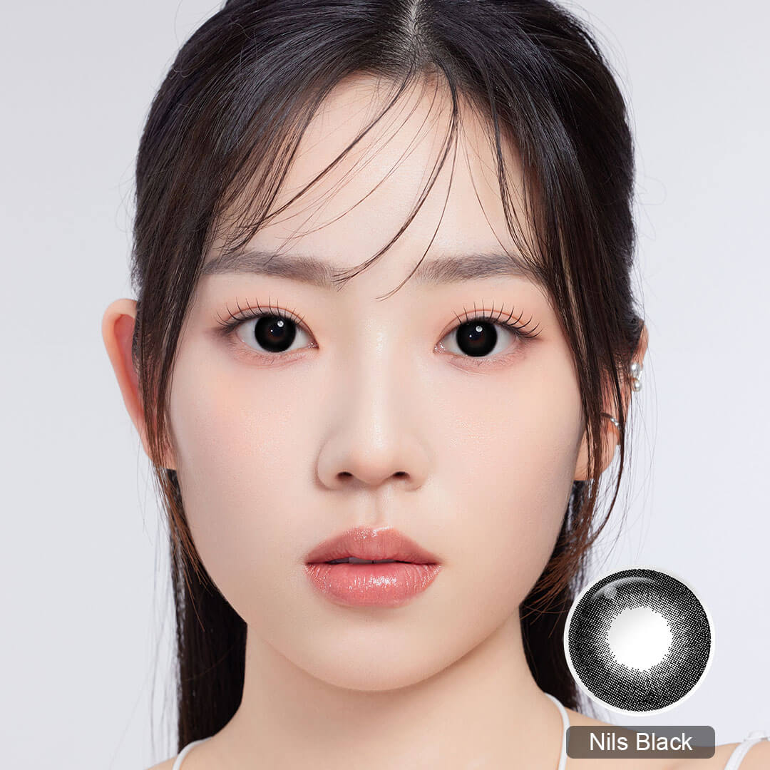 NILSBlackColoredContactsonbrowneyes-6