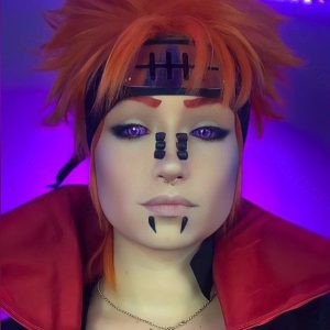 Purple Rinnegan Sclera Contacts