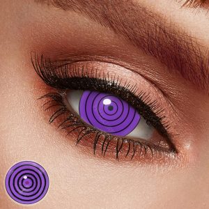 Purple Rinnegan Mini Sclera Lenses