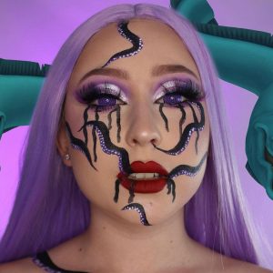 Purple Rinnegan Mini Sclera Lenses