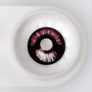 Girly Pink Anime Contacts