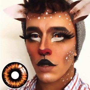 Radioactive Sclera Contacts