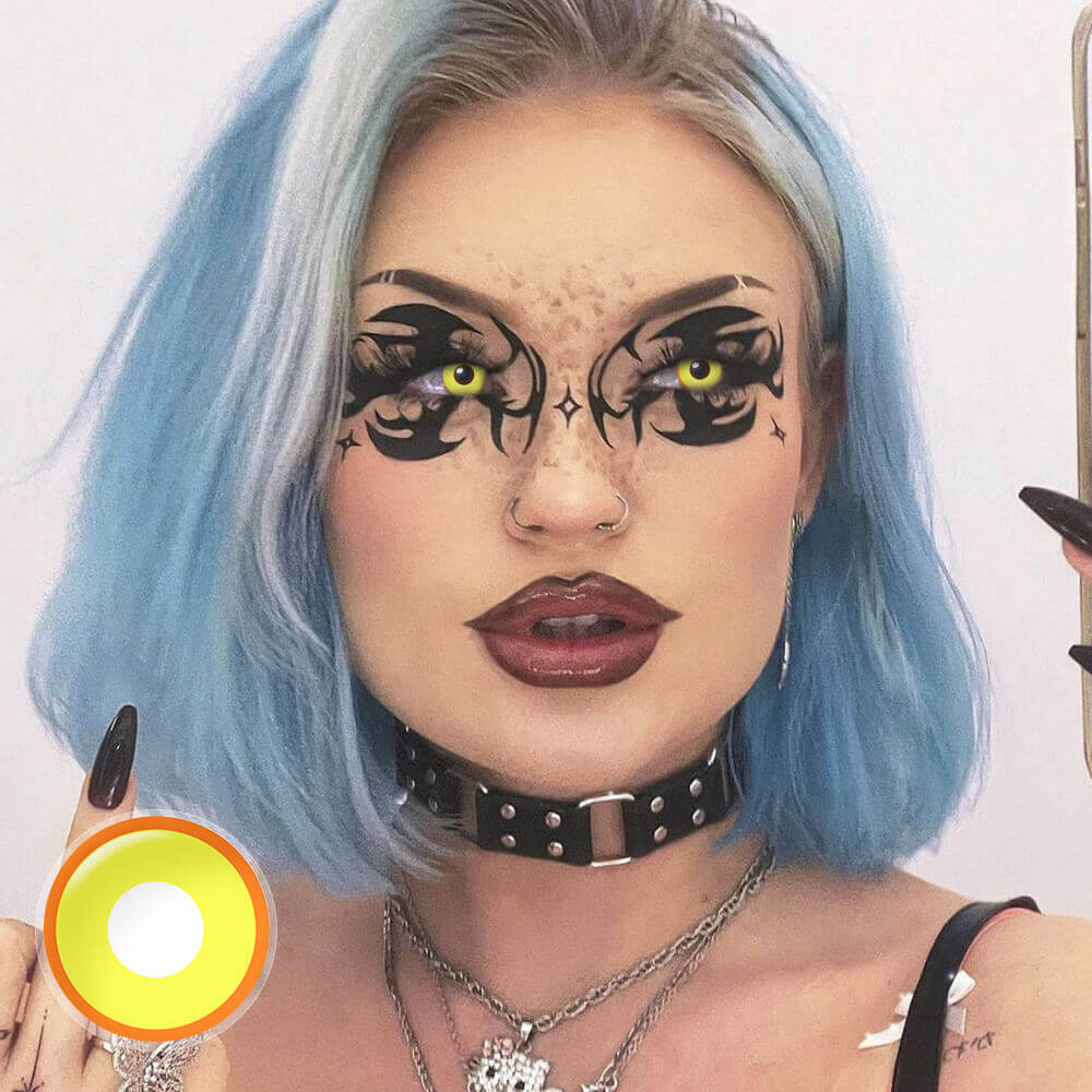 YellowOrangeRingEyesContactscosplay-2