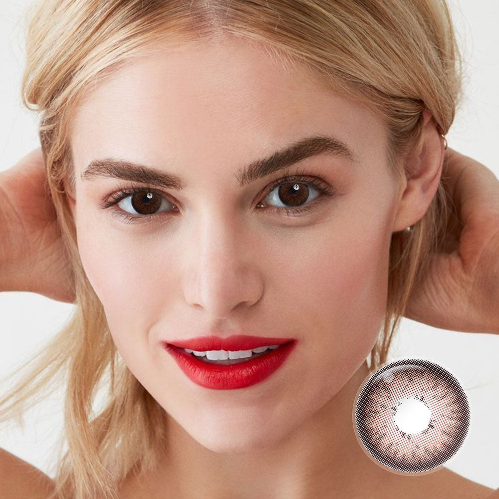 awomenwearKawaiiChocobrowncoloredcontacts-8