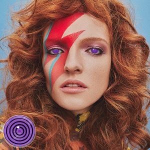 Purple Rinnegan Mini Sclera Lenses