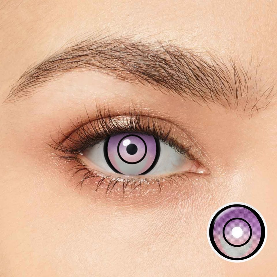 Lucy Cyberpunk Cosplay Contacts