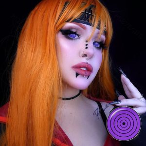 Purple Rinnegan Mini Sclera Lenses