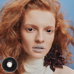 Black Mini Sclera Lenses